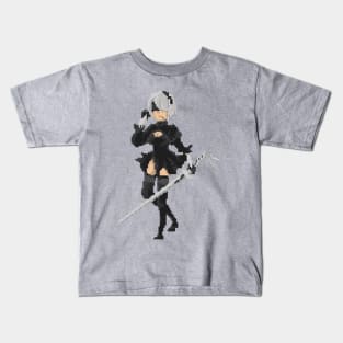 Nier Automata - A Pixel Future Kids T-Shirt